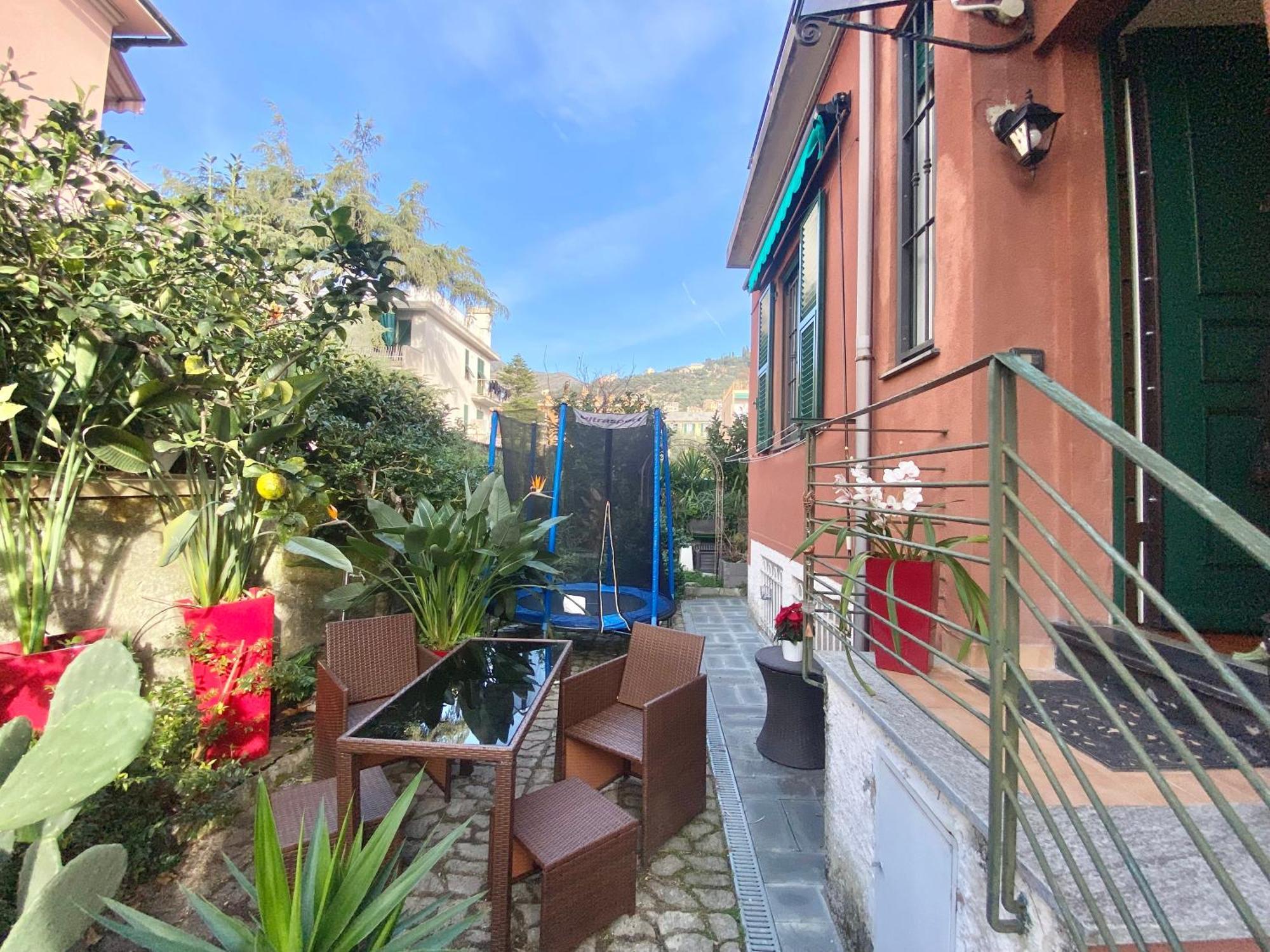 شقة Casaviva - Lovely Trilo In Genova Nervi With Parking المظهر الخارجي الصورة